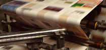 Newspaper printer