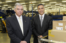Ahmed Fahour and David Mortimer at Gateway