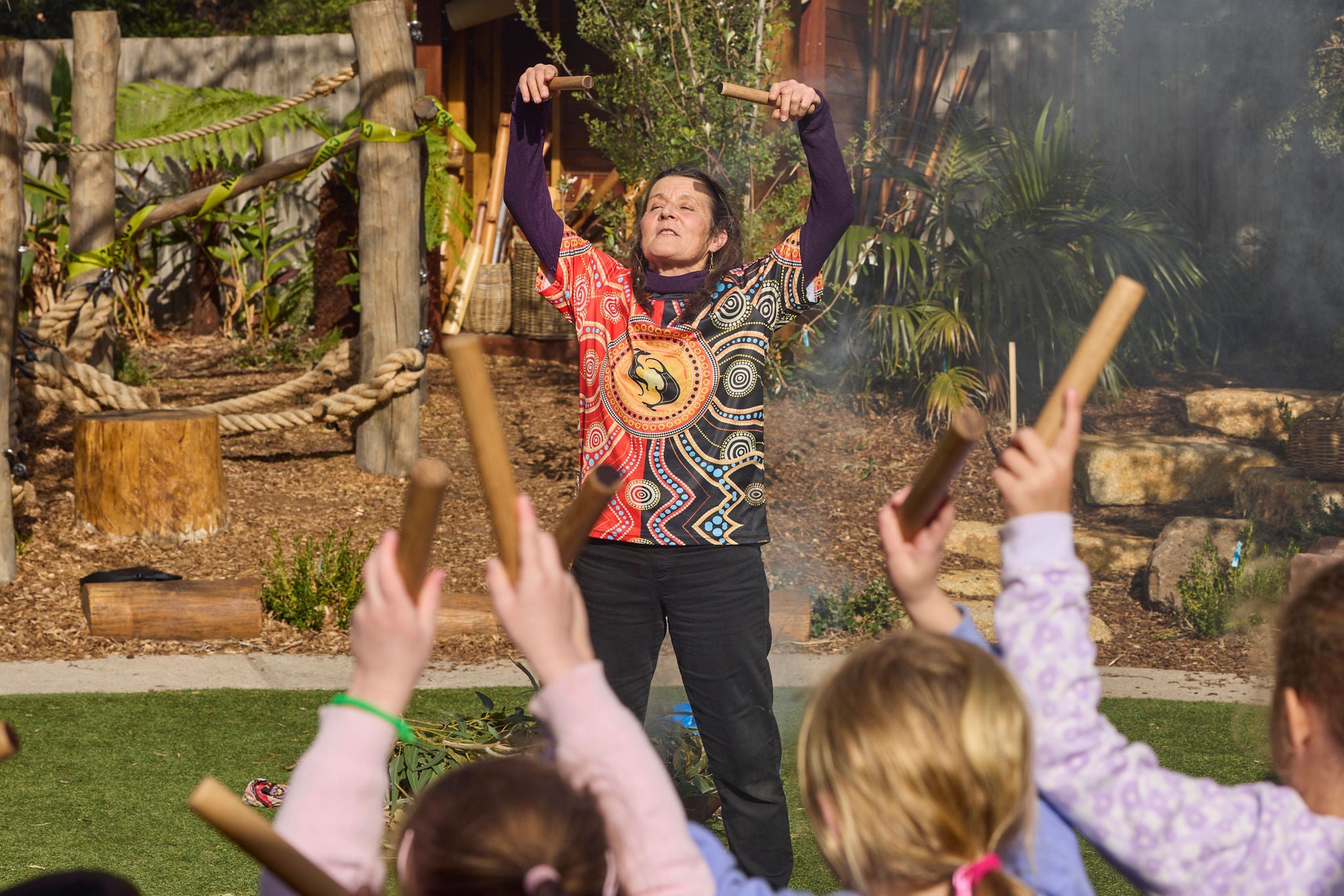 Bunurong Elder Trish Neville from Aboriginal Learning and Earth Connections