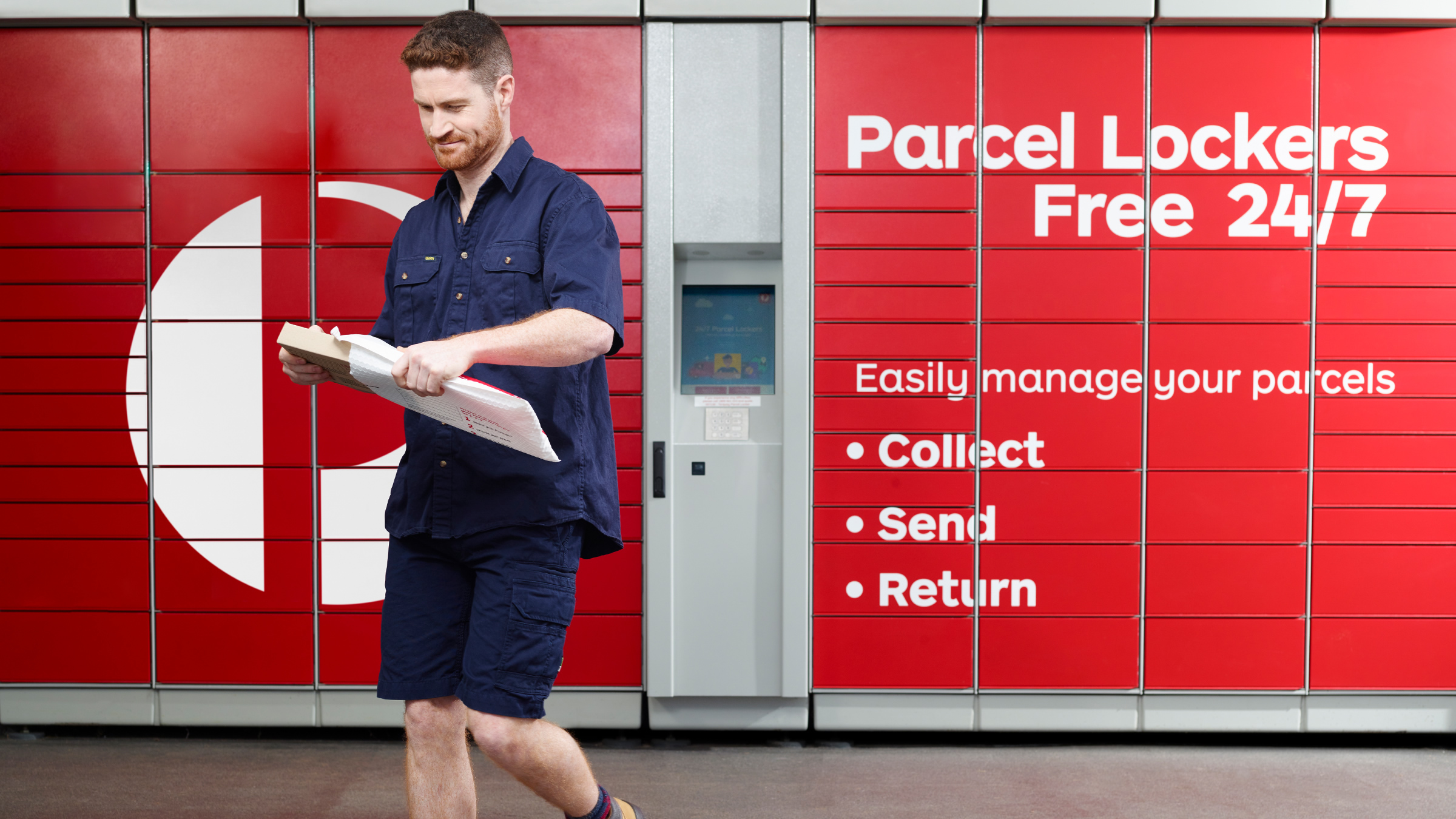 parcel locker meaning