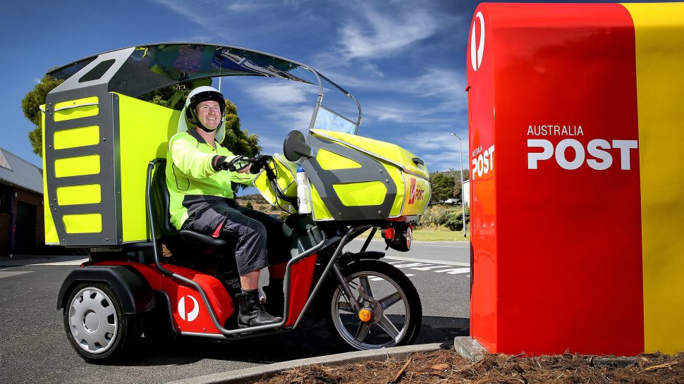 australia post 3 wheel bike