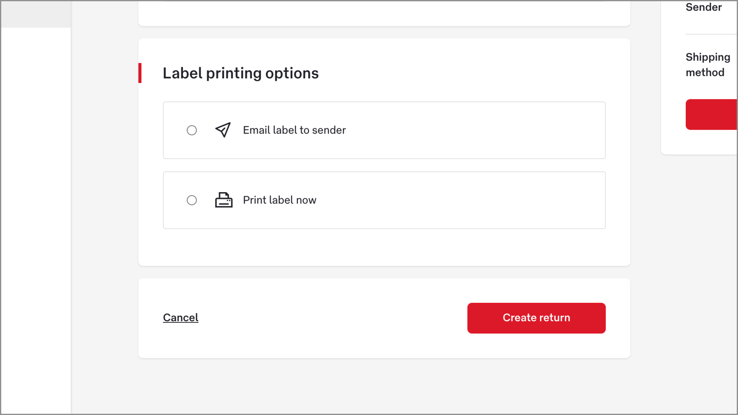 Print labels | Australia Post