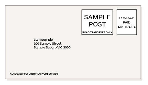 proper mail letter format