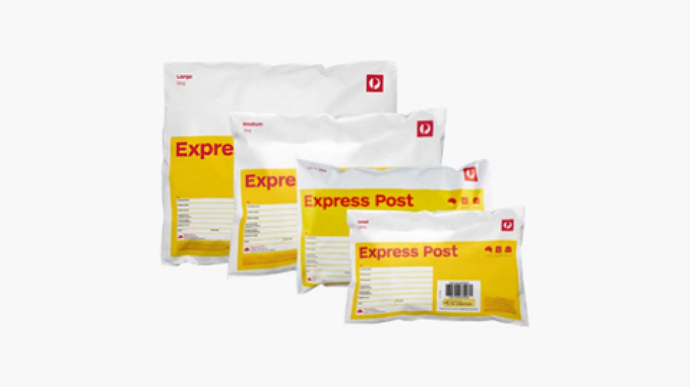 Prepaid satchels & envelopes Australia Post