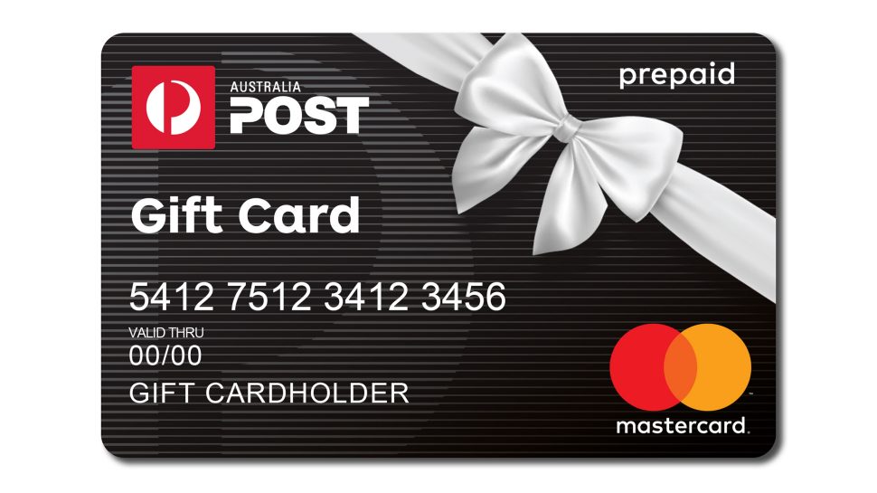 Australia Post Gift Card by Mastercard® Australia Post