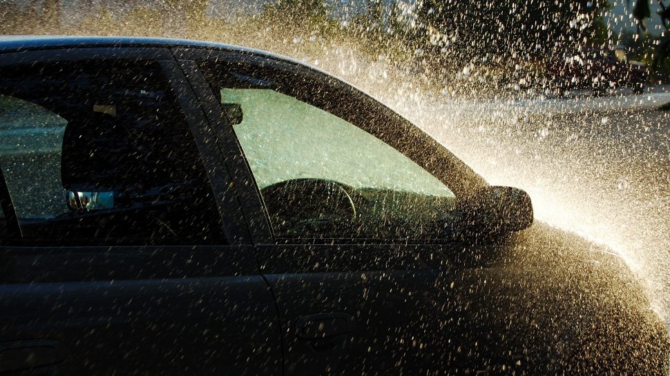 acid rain damage on cars