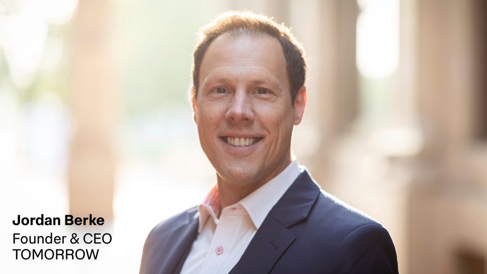 Jordan Berke, Founder and CEO Tomorrow
