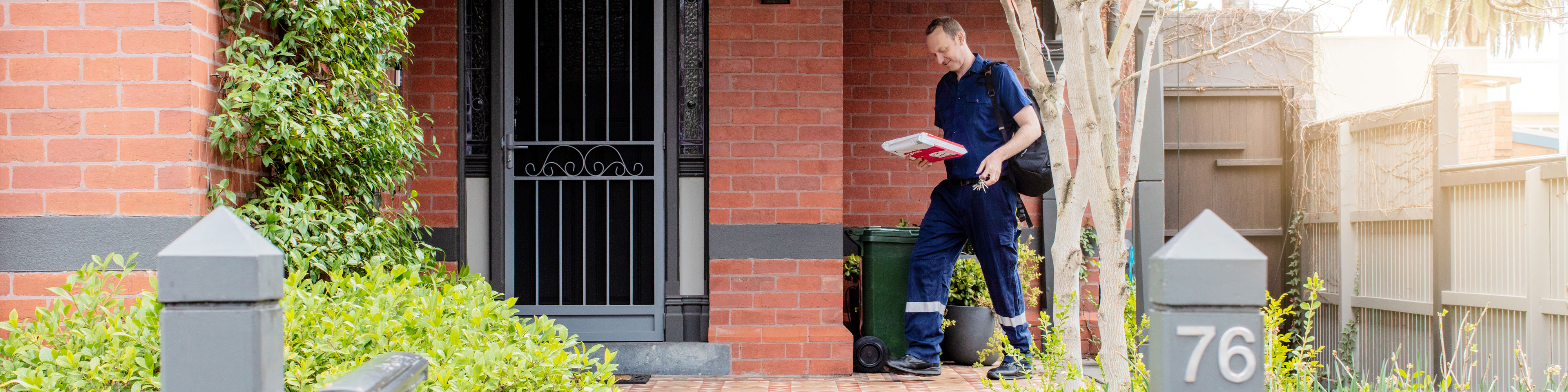 Have your parcel left in a safe place - Australia Post