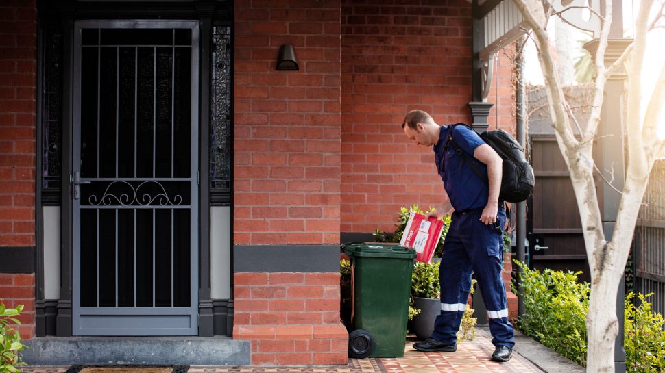 Have your parcel left in a safe place - Australia Post