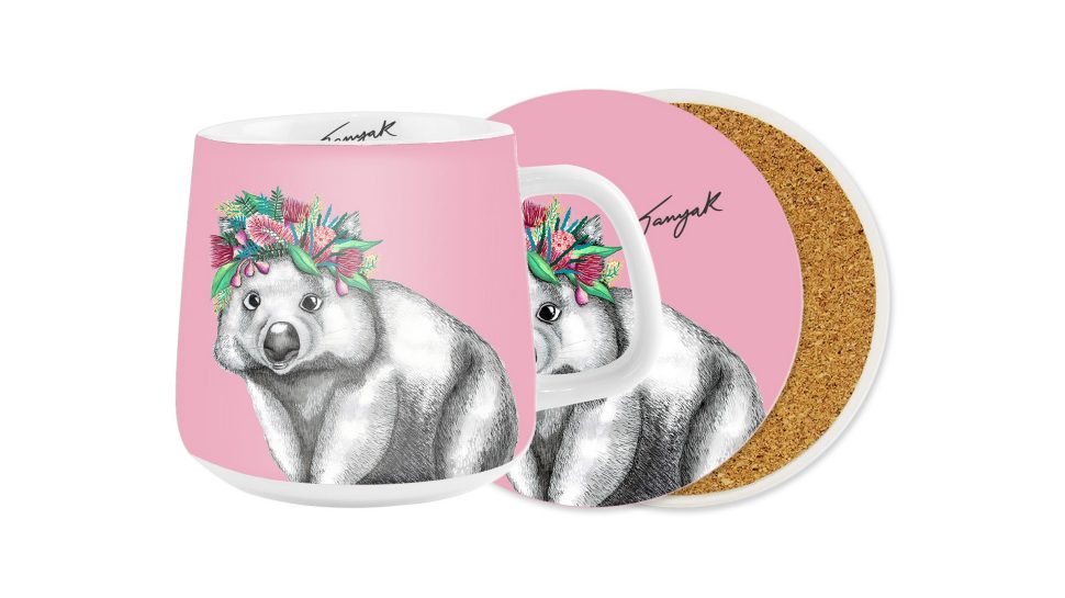 Tanya K Animal mugs and coasters
