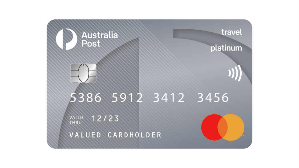Australia Post Travel Platinum Mastercard® Prepaid travel money card
