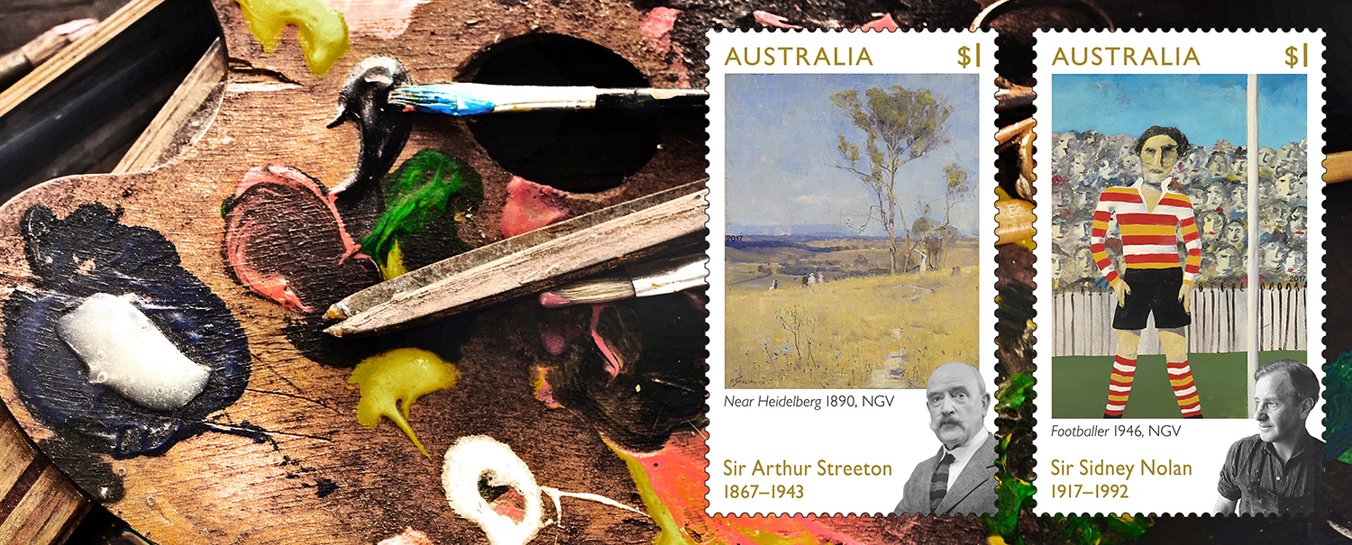 Celebrating two iconic Australian artists Australia Post
