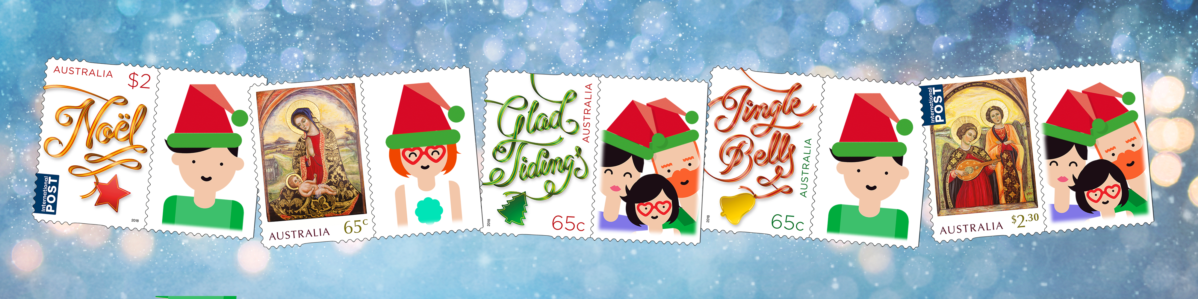 Personalised Stamps™ for Christmas 2018 - Australia Post