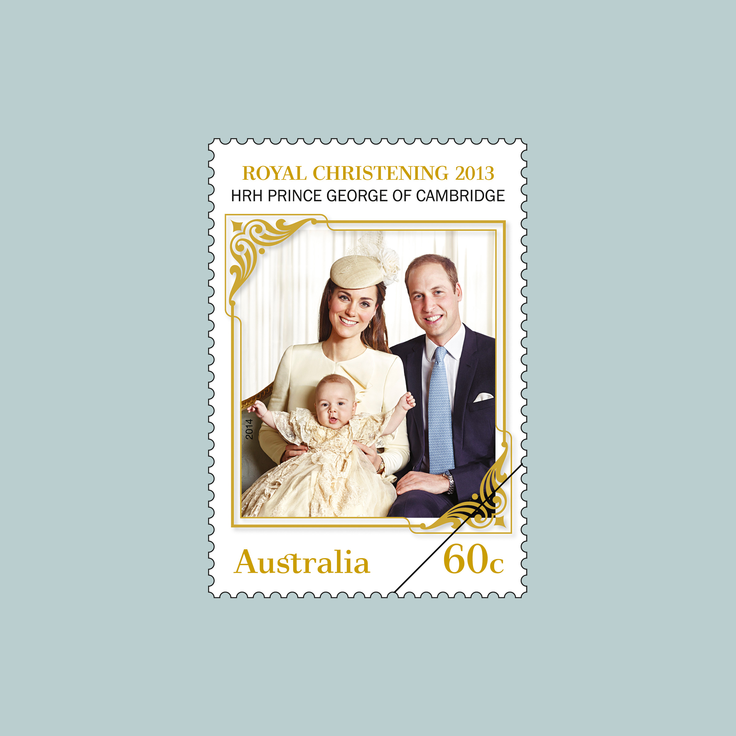 A Royal Christening Australia Post