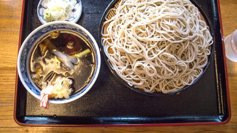 Bowl of soba noodles