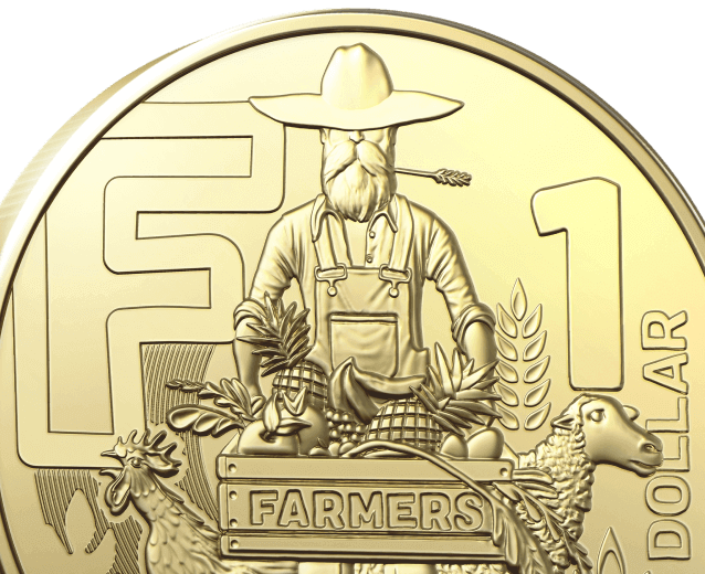 Image of F Coin