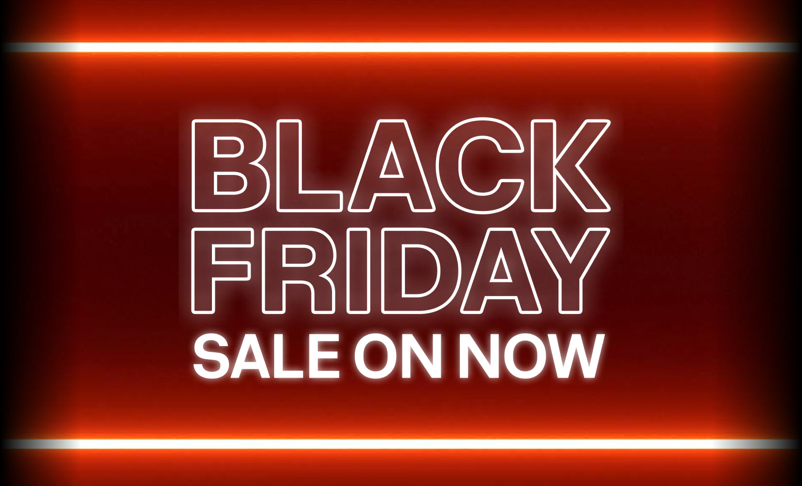 Black Friday sale on now