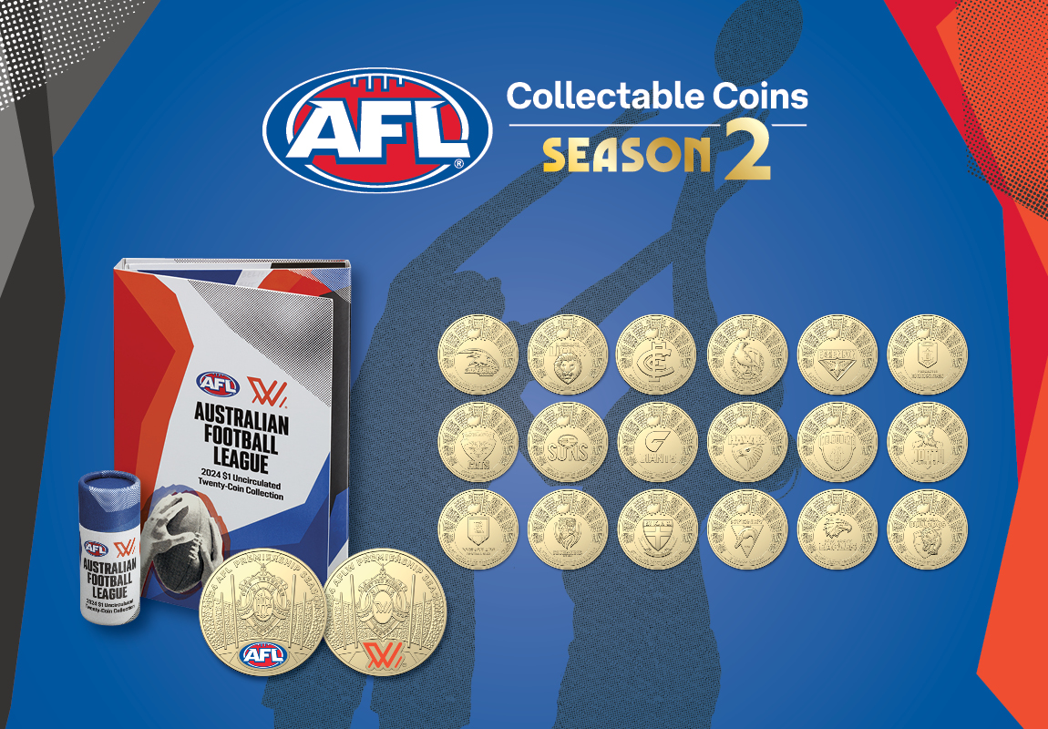 AFL Season 2 Collectable Coins
