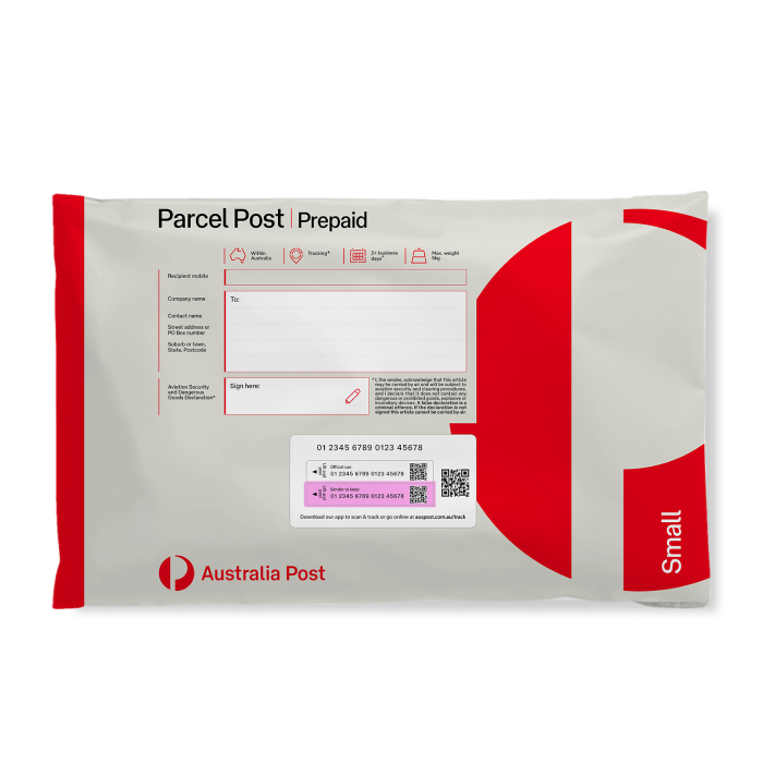 Parcel Post Prepaid Satchel Small – 10 Pack