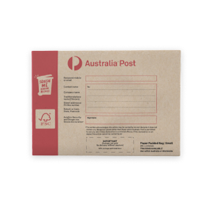Australia Post Paper Padded Bag 240 x 340mm - Small 100 Pack.
