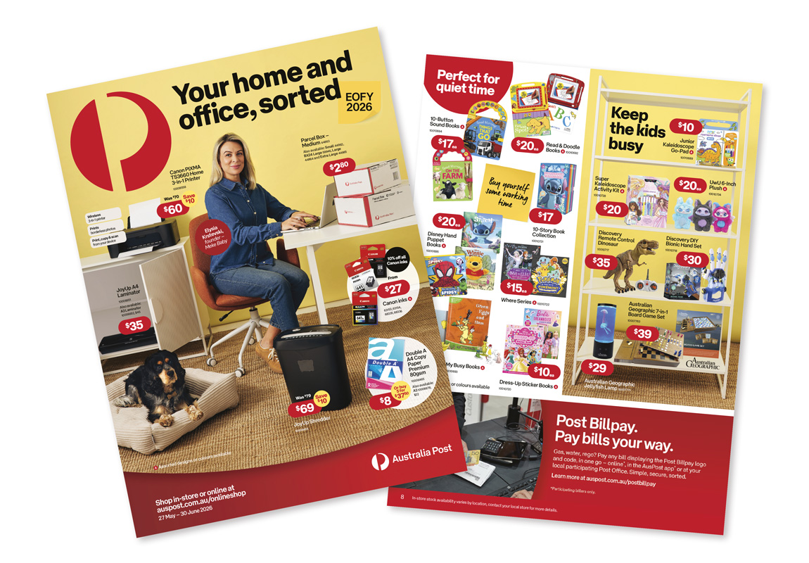 Latest Australia Post catalogue.