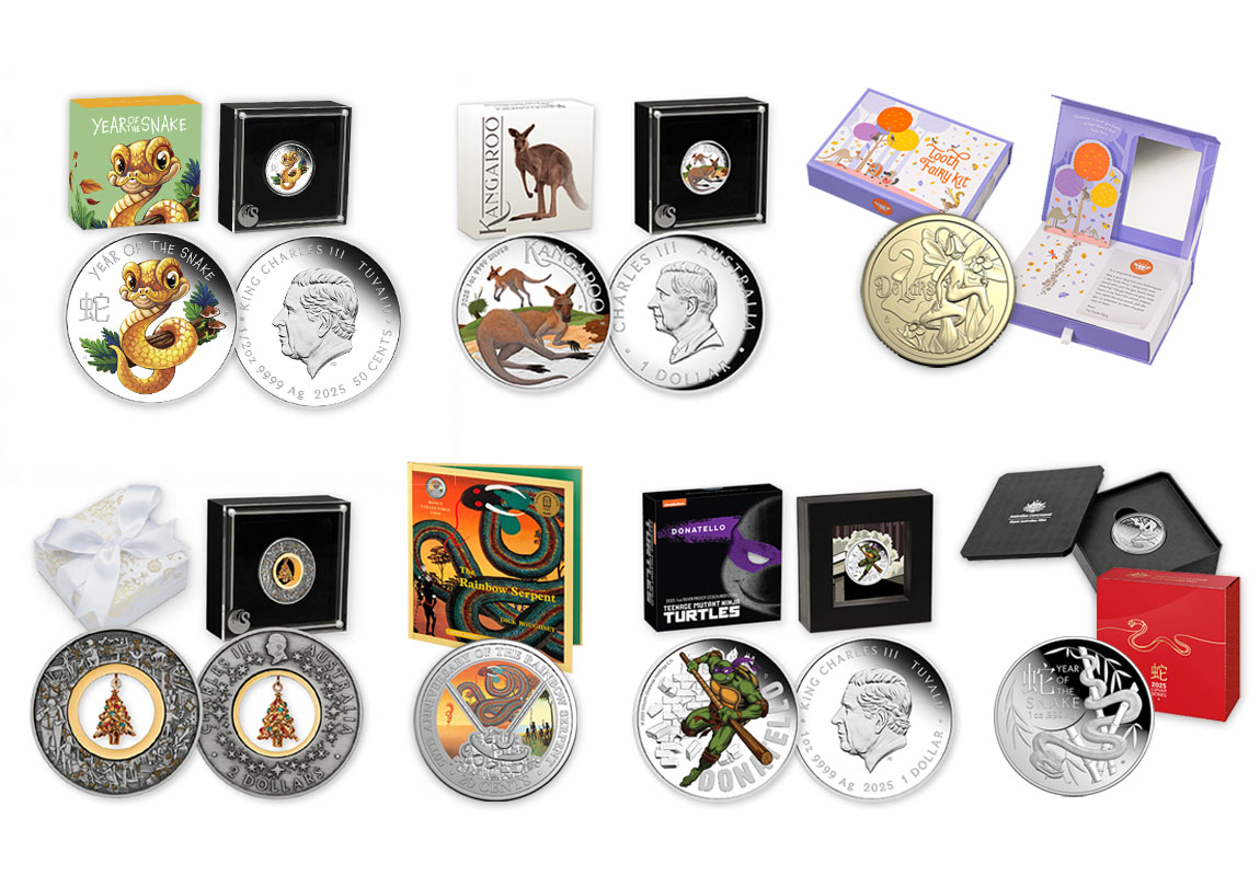 Collection of RAM and Perth Mint Coins.
