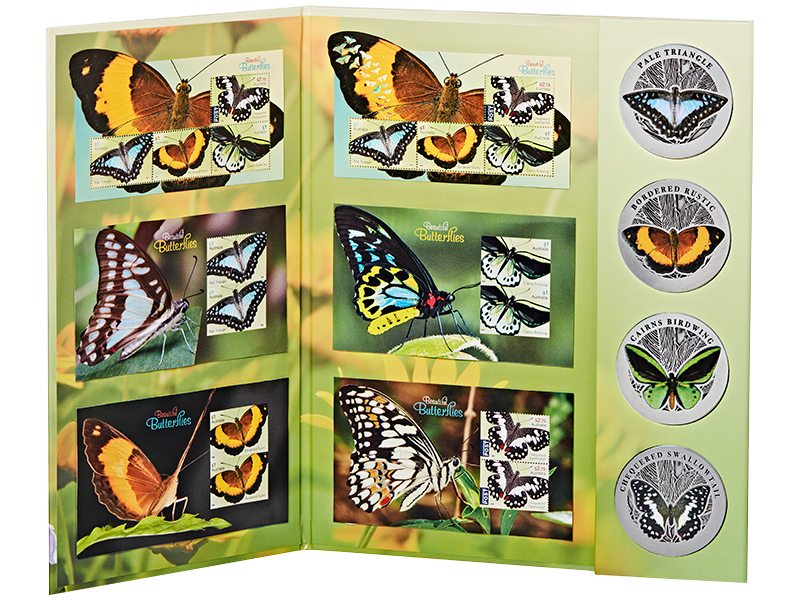 Butterflies Medallion Collection Previous Years Impressions