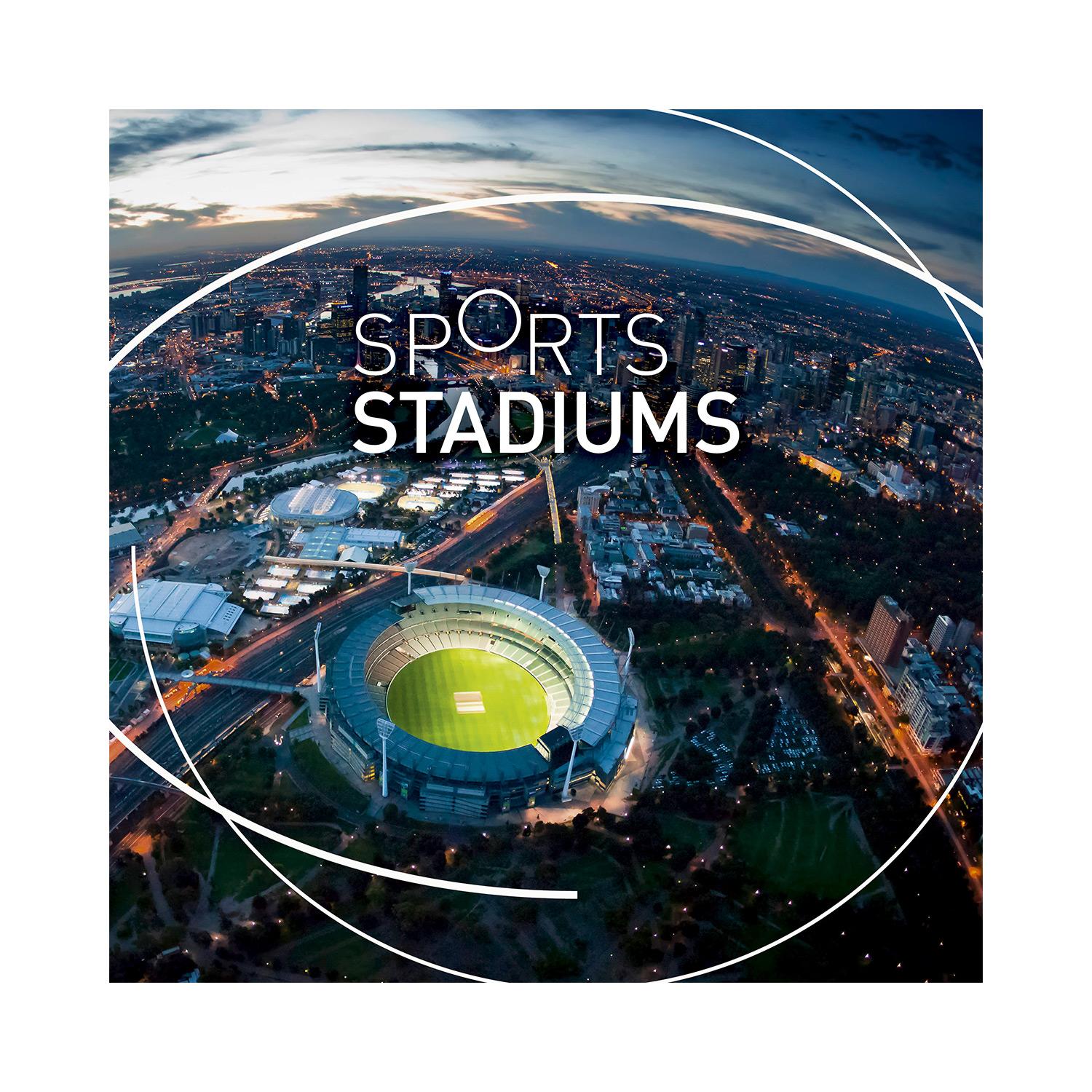 sports stadiums minisheet collection