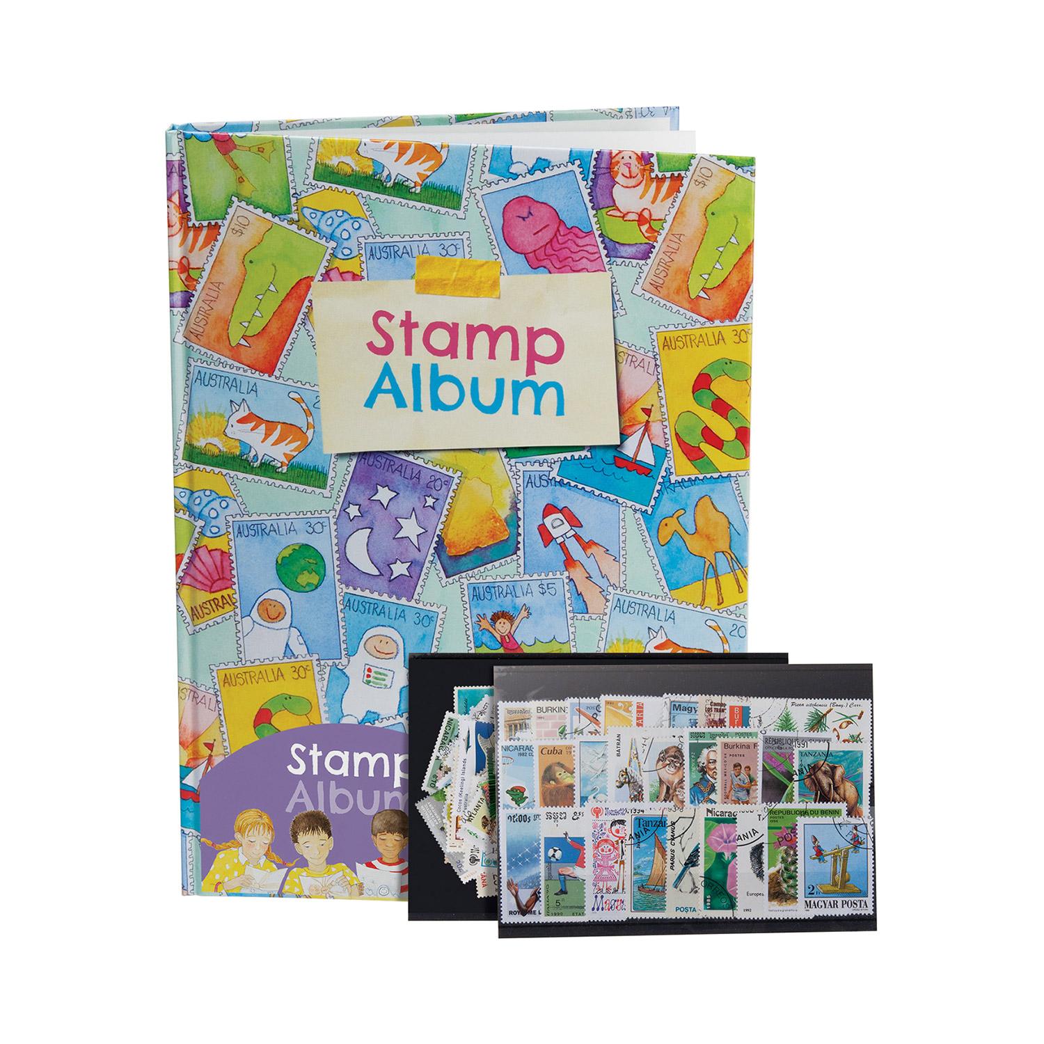Children's Stamp Album Impressions