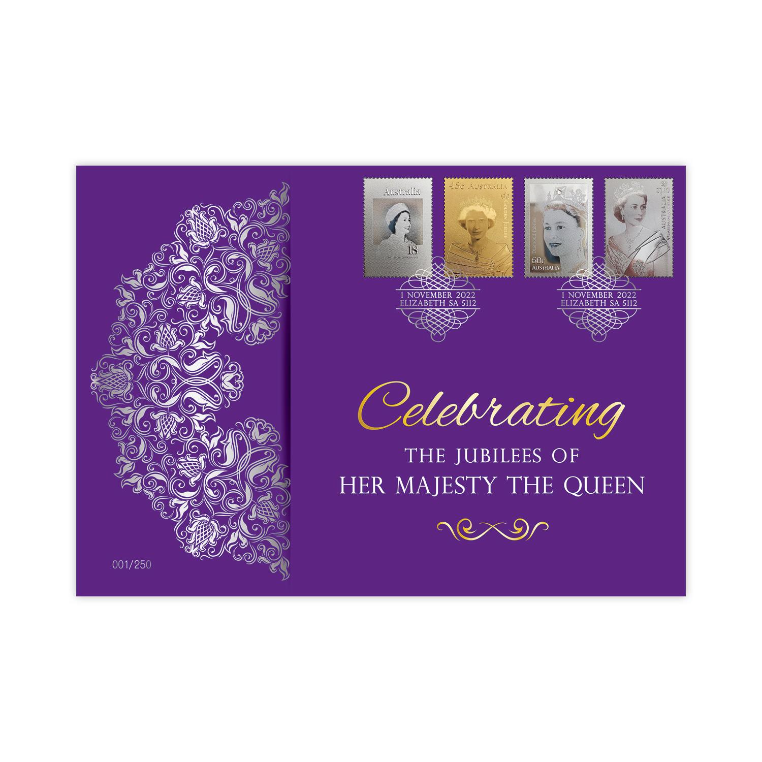 The Queen's Jubilees Precious Metal Prestige Cover Celebrations