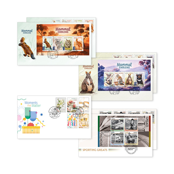 First Oeder 2026 Q3 First Day Cover Offer: Australia and AAT - Special offers