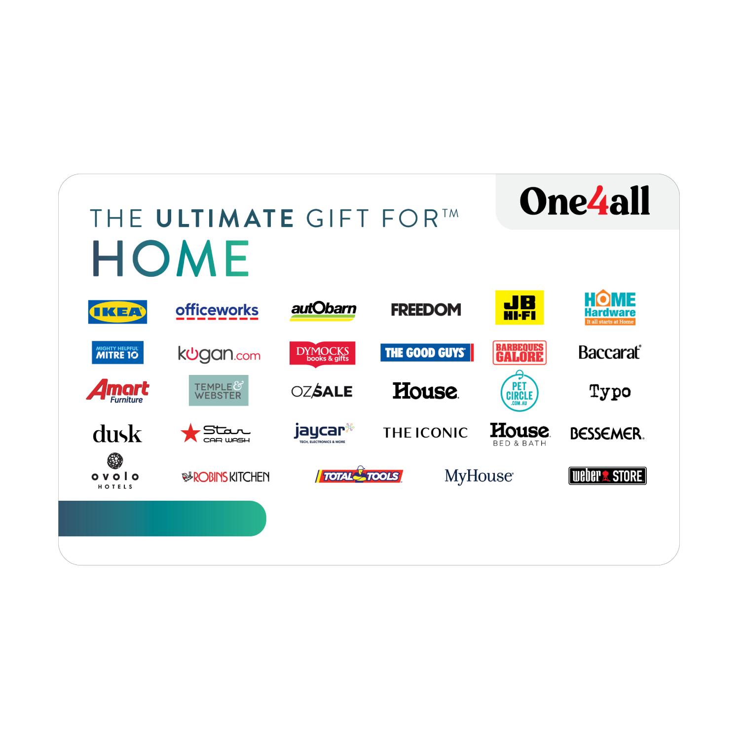 $50 Ultimate Home Gift Card - Shopping