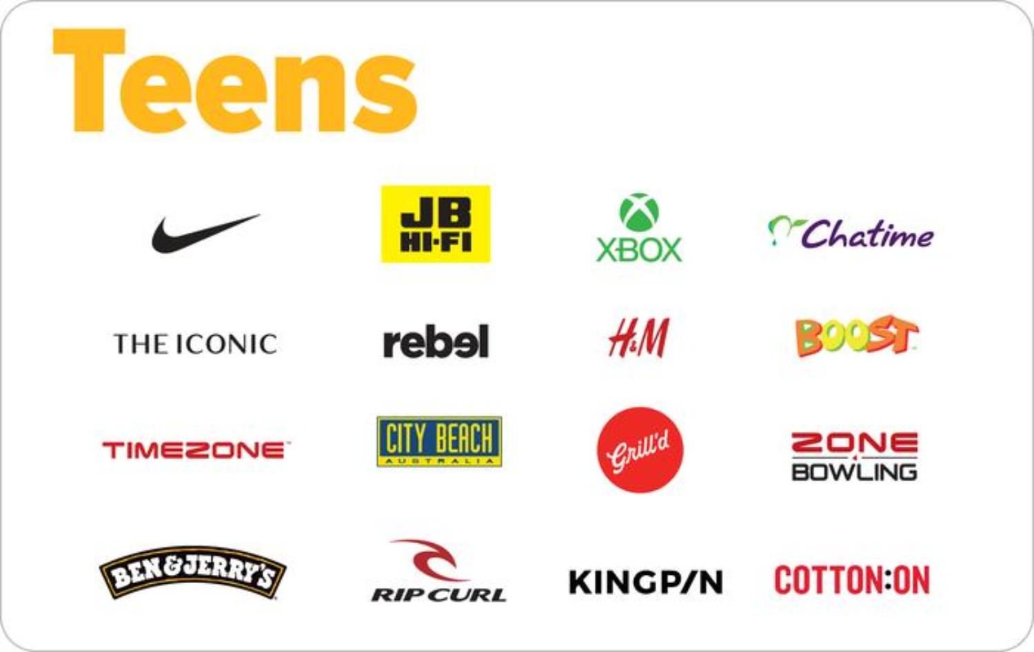 Ultimate Teens eGift Card EGiftCard