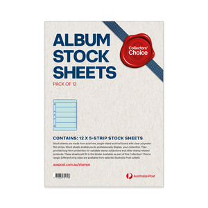 A4 Stock Sheets 12x 5-Strip product photo