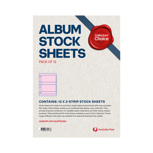 A4 Stock Sheets 12x 2-Strip product photo