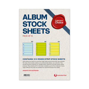 A4 Stock Sheets 12 Mixed Sheets product photo