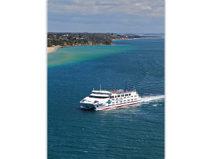 Prepaid Postcard &ndash; Queenscliff Ferry, VIC product photo