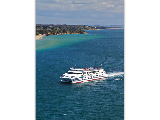 Prepaid Postcard &ndash; Queenscliff Ferry, VIC product photo Internal 1 DETAILS