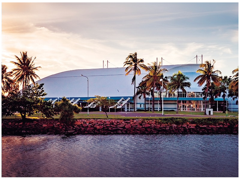 Townsville Entertainment Centre postcard Queensland Prepaid Postcards
