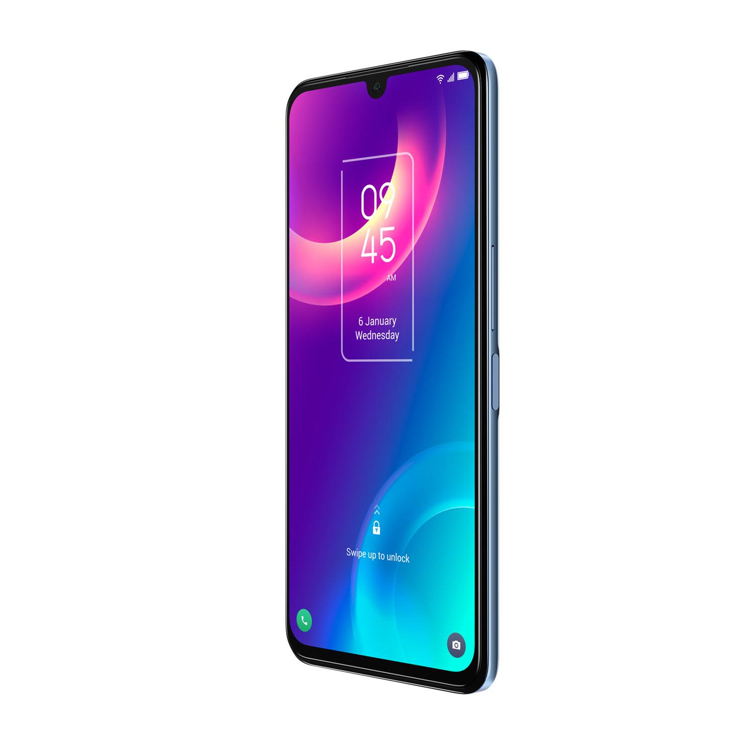 TCL 30+ 128GB 4G Unlocked Smartphone Blue Unlocked Phones