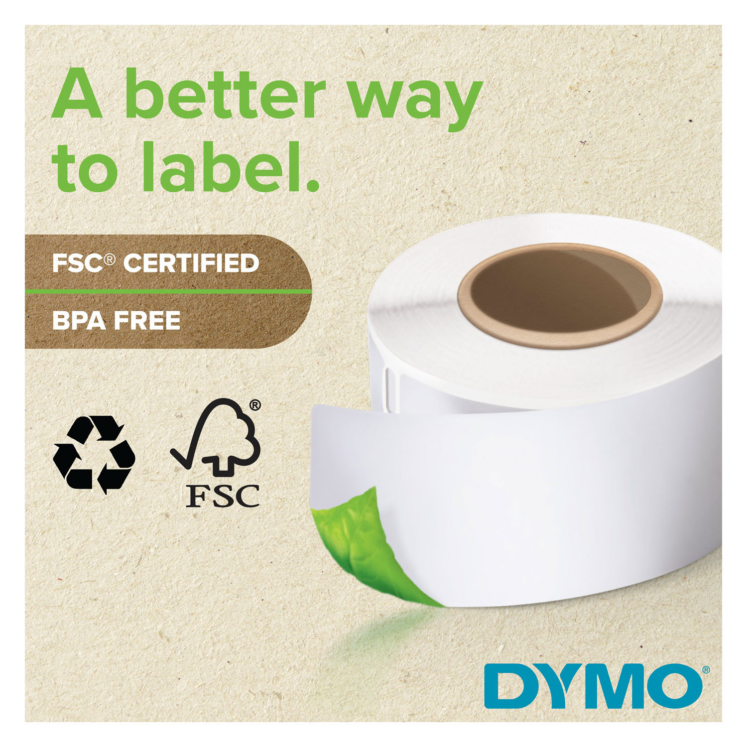 DYMO LabelWriter Shipping Labels (101mm x 54mm)