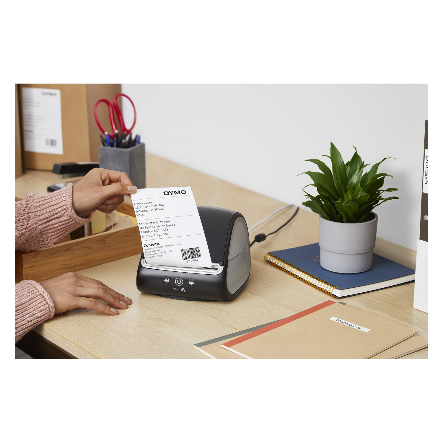 DYMO LabelWriter Shipping Labels (54 x 101mm) 6 Pack Office equipment