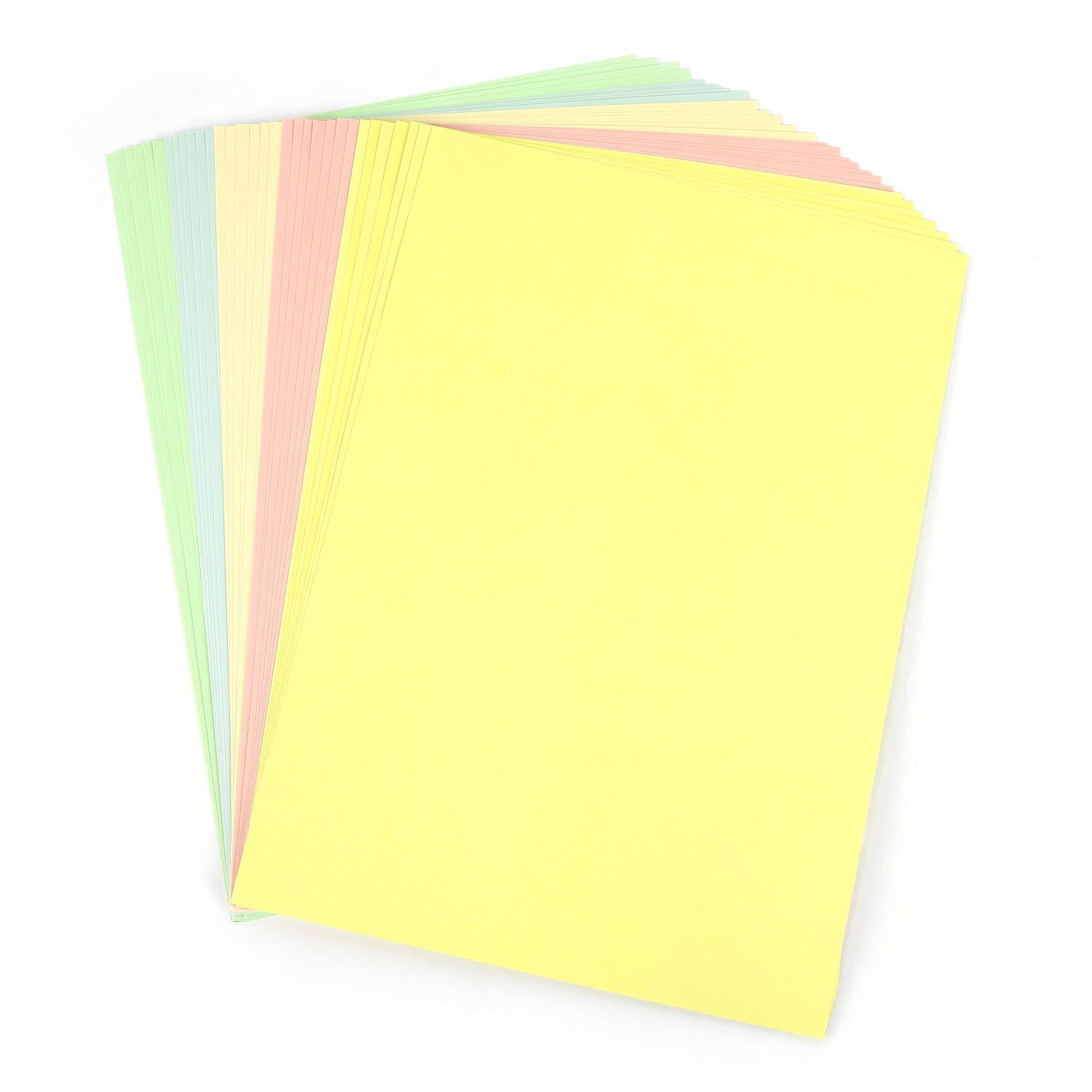 Hobby World A4 Pastel Card 32 Sheets Stationery