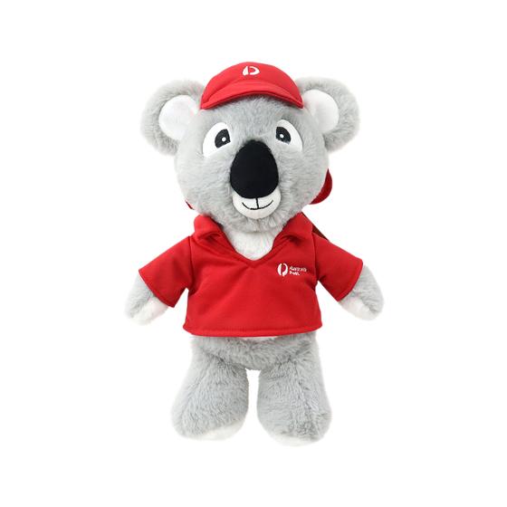 New Arrival 2023 Lovely Plush Koala Bear Toy with T-Shirt Print