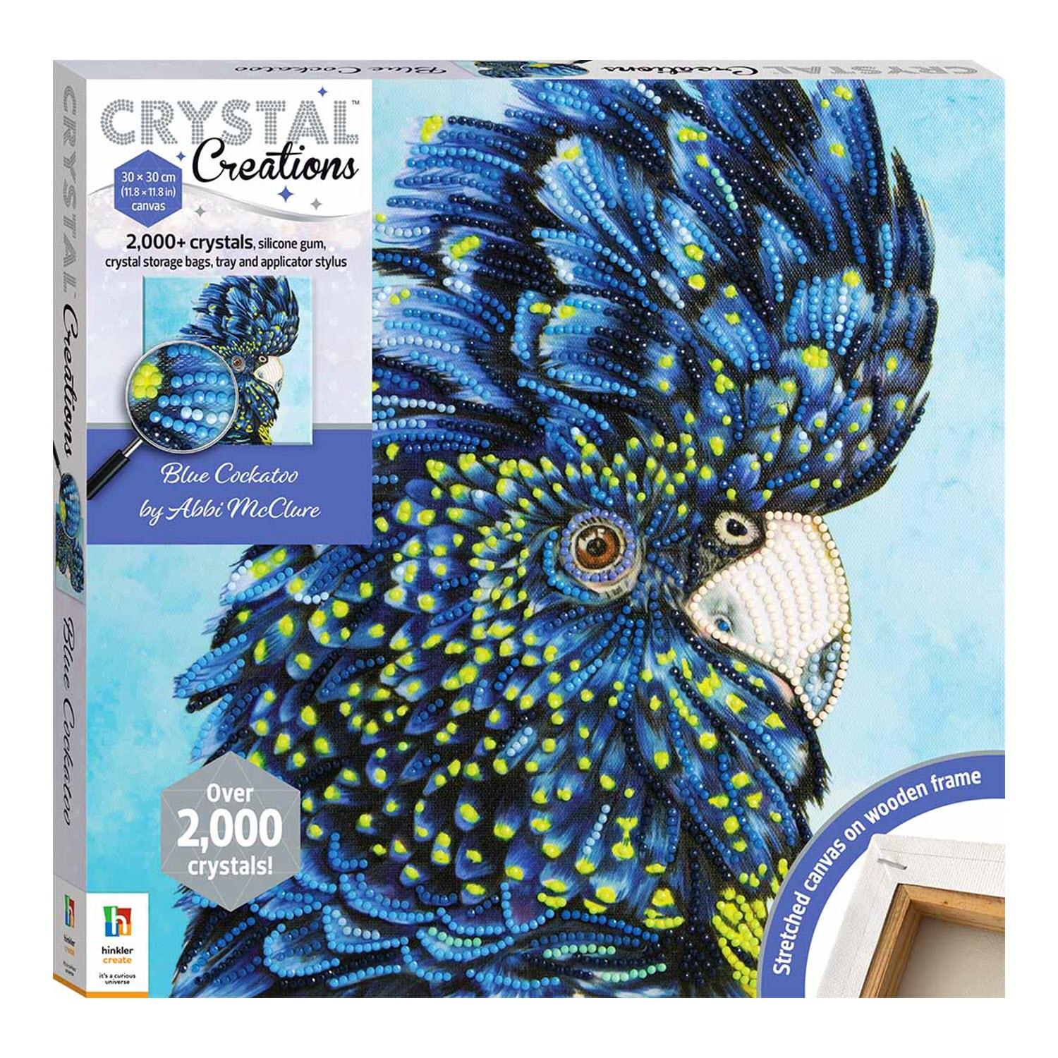 Crystal Creations Kits Blue Cockatoo Hobbies and Craft Supplies