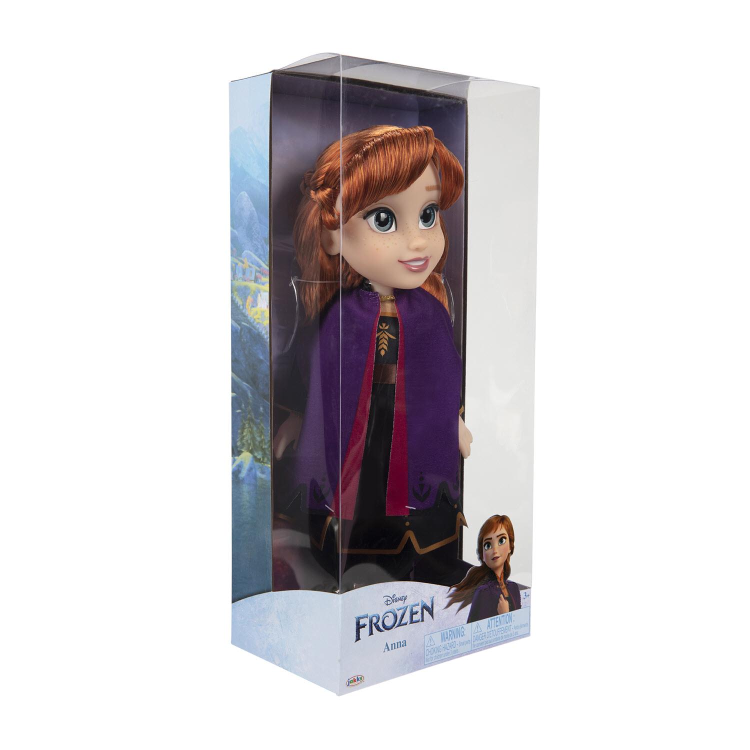 Frozen Toddler Doll Anna in Travel Dress Dolls and Action Figures