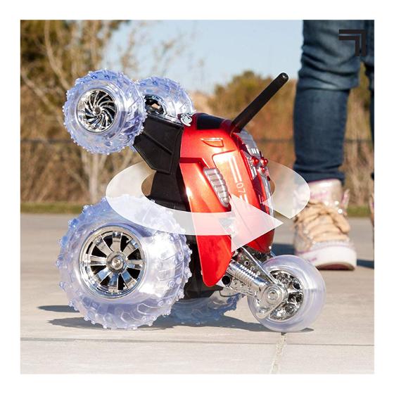 Monster Spinning Cars 2 Pack Electric & Remote Control Toys