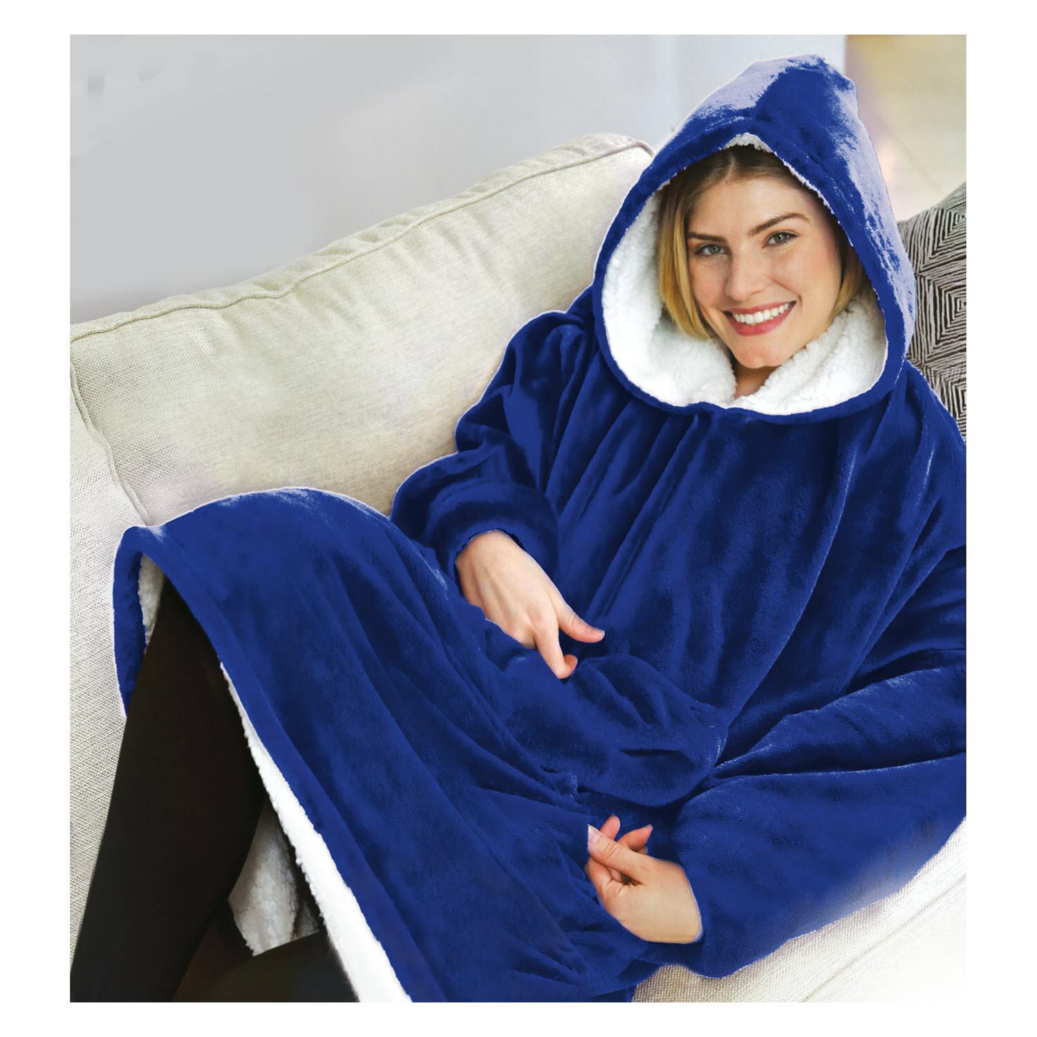 Huggle Hoodie Sapphire Blue View All