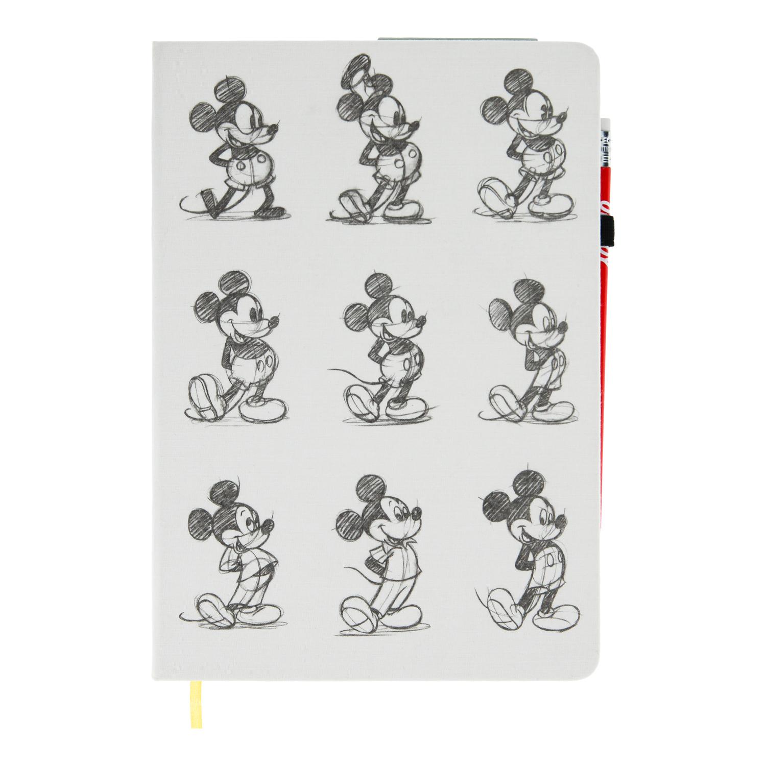 Disney 100 Mickey Notebook with Pencil - Stationery