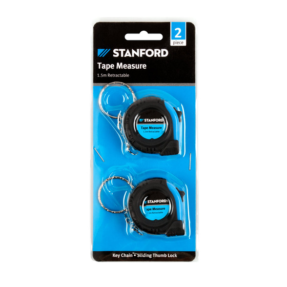 Stanford Mini Tape Measure 2 Pack Packaging accessories